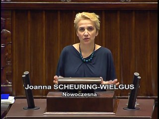 Poseł Joanna Scheuring-Wielgus - Wystąpienie z dnia 09 czerwca 2016 roku.
