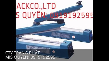 Máy hàn mép túi các loại TPACK
