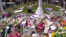 Tribute to Jo Cox outside Parliament