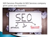 SEO Sevices Provider & SEO Services Company