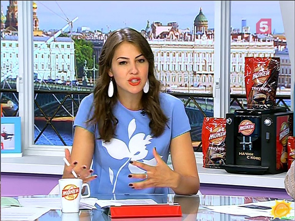 Светлана Сурганова и Светлана Иванникова в программе "Утро на 5"