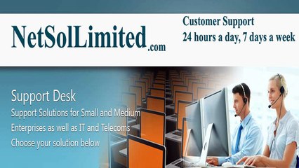 Web Development, Web Hosting & IT Desktop Support - NetSol Limited