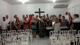 BENÇAO DO CAMINHAR - Coral Bom Pastor de Curitiba em guaratuba 27 e 28 fev16