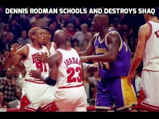 Epic Showdown: Dennis Rodman Battles Shaquille O'Neal! 🏀