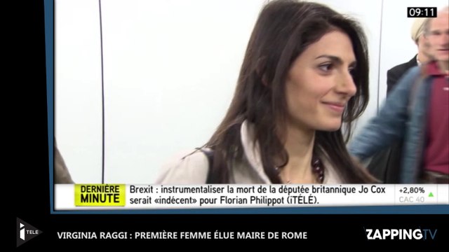 Virginia Raggi : Première femme élue maire de Rome (Vidéo)