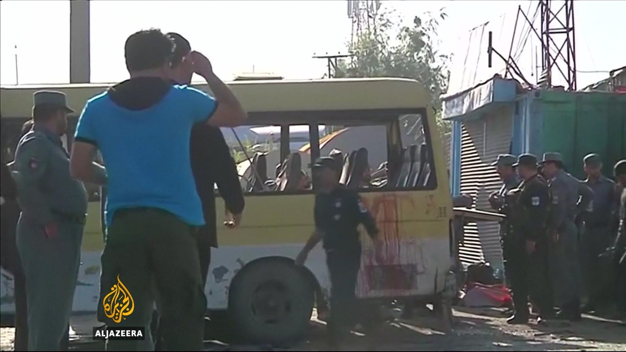 Kabul bombing kills foreign security guards
