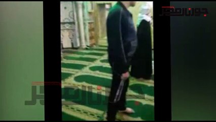 مشاجرة بين المصليين علي امامة صلاة الفجر واعادة الصلاة مرتين بالمحلة