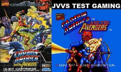 Captain America and the avengers Sega Mega Drive Test 154
