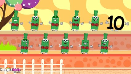 Ten Green Bottles - Dez Garrafas Verdes