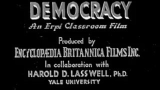 1945 DEMOCRACY - POST WWII AMERICA - EDUCATIONAL FILM