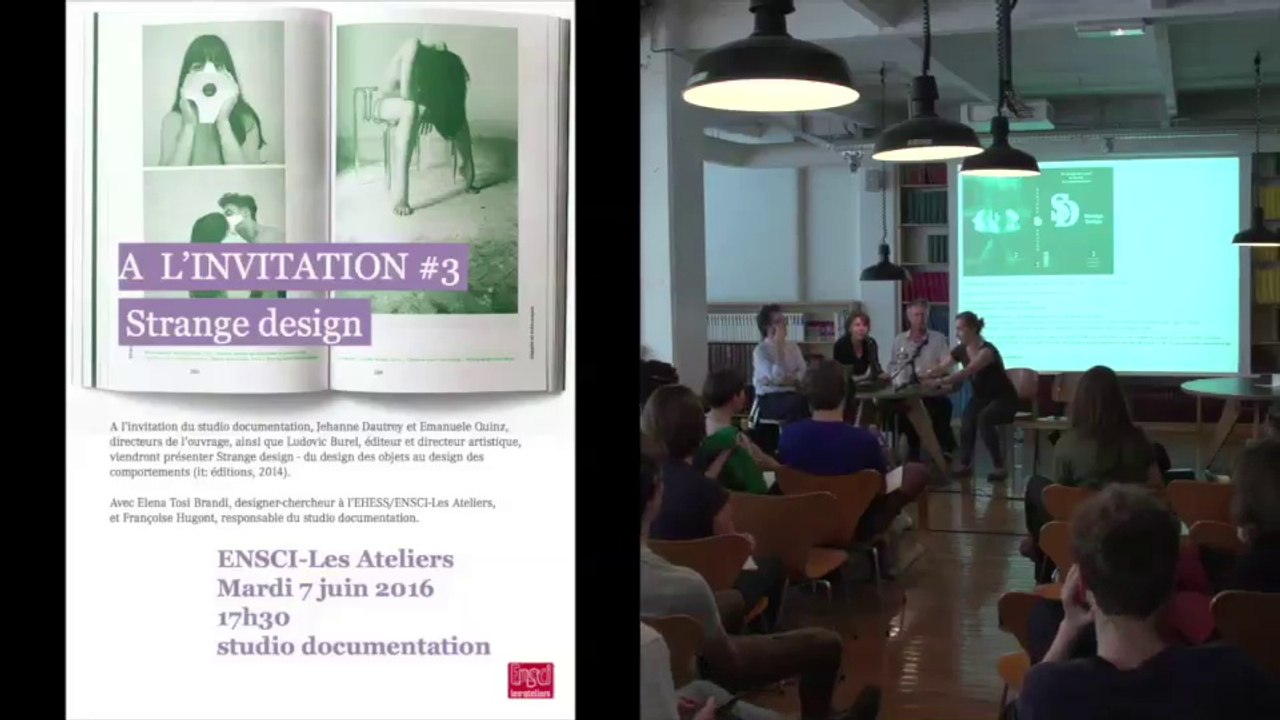 A L'INVITATION#3 Strange design 1ere partie