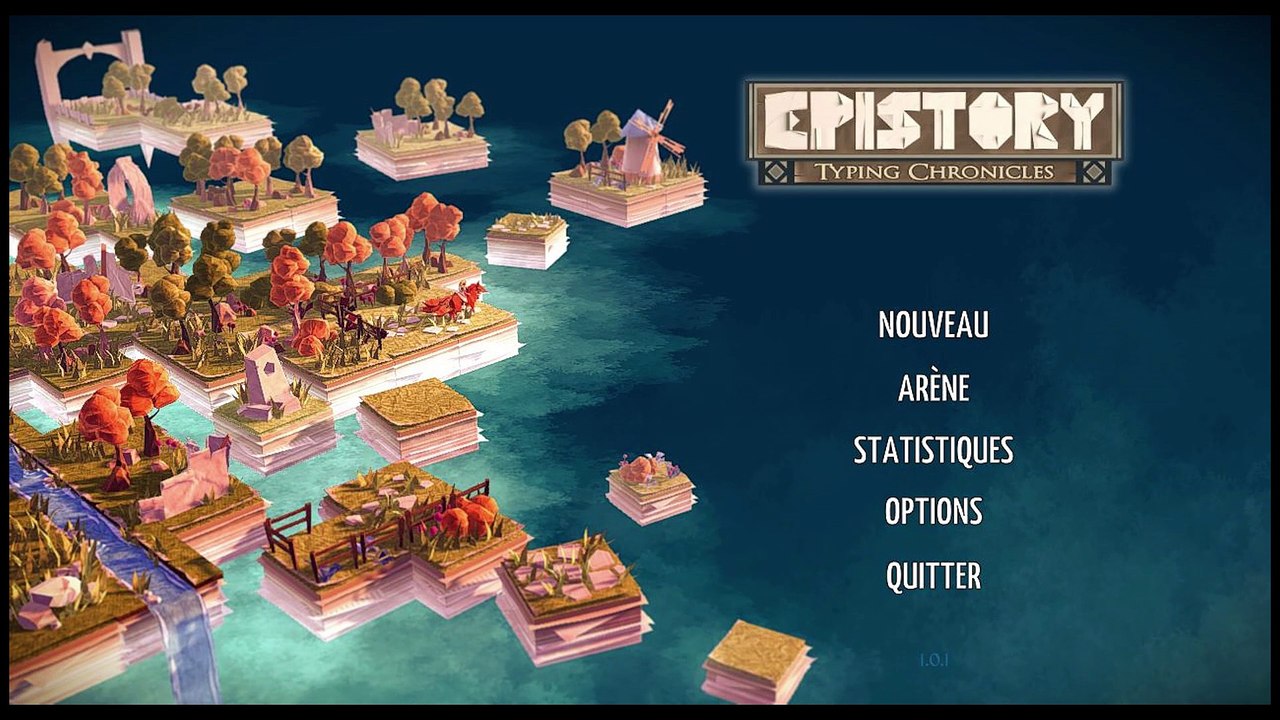Epistory -Typing Chronicles games*1 Commencement du livre