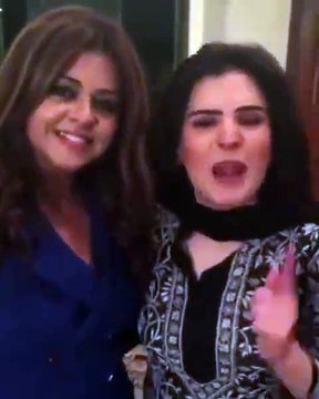 Ayesha Sana, Maria wasti and Resham funny moments on Bright karain