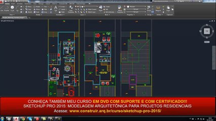 Curso SketchUp Básico Gratuito 12/40: Importando arquivos do AutoCAD