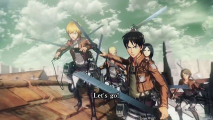 ATTACK ON TITAN Wings of Freedom - Gameplay (PS4  Xbox One)