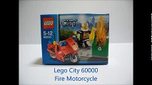 Lego City (레고) 60000  Fire Motorcycle Build Review