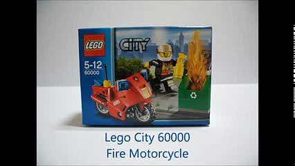 Lego City (레고) 60000  Fire Motorcycle Build Review