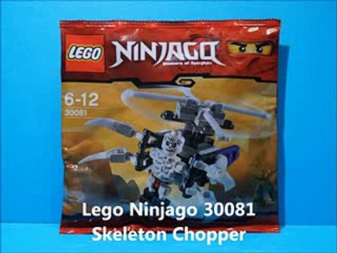 Lego Ninjago(닌자고) 30081 Skeleton Chopper Build Review