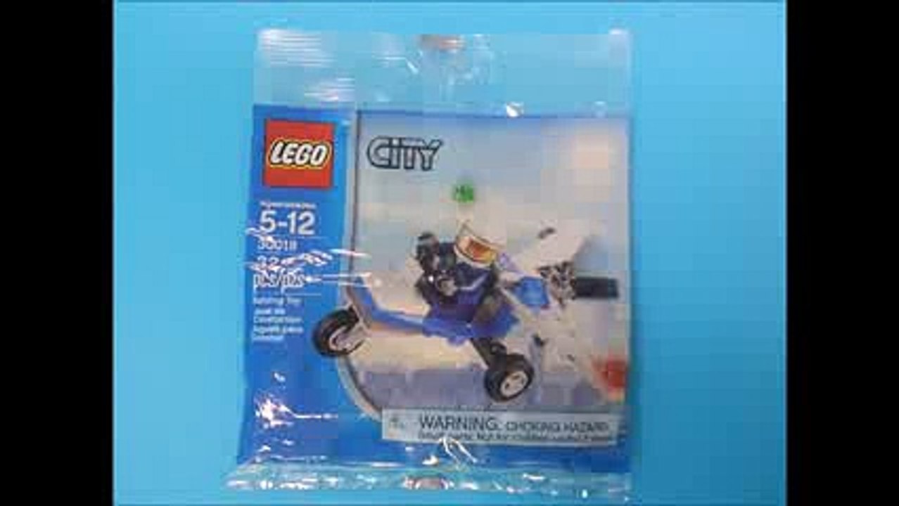 Lego City 30018 Police plane Review