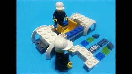 Lego City Police Car Series 1 (Lego 7498) Police Car Toys