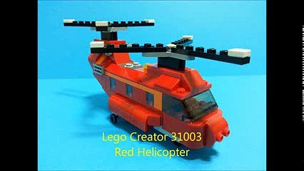 Lego Creator 31003 Red Helicopter Build Review