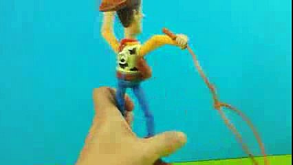 토이스토리 우디(woody)카우보이 로프 돌리기 장난감 toystory toy