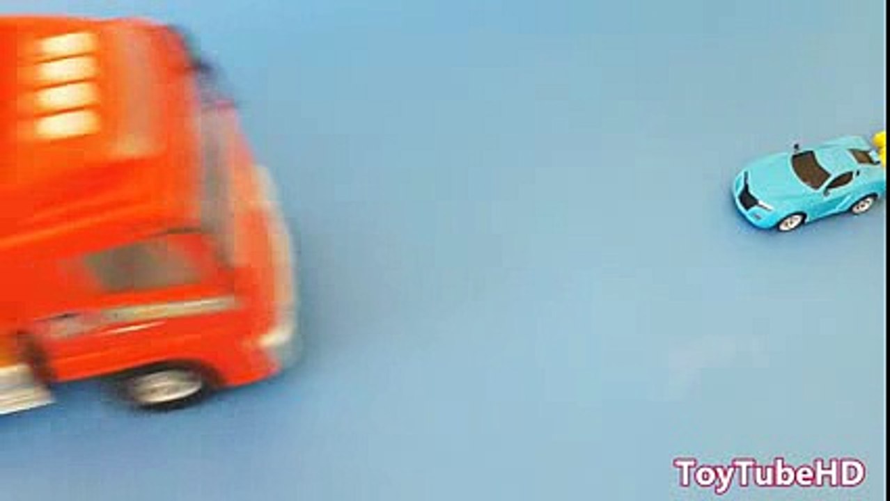 또봇슈팅카 VS 또봇트럭 장난감 대결 동영상