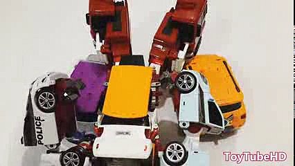 쿼트란장난감 또봇W,Y에볼루션 파워레인저 고버스터즈 장난감 돌진 동영상 Toy Tobot