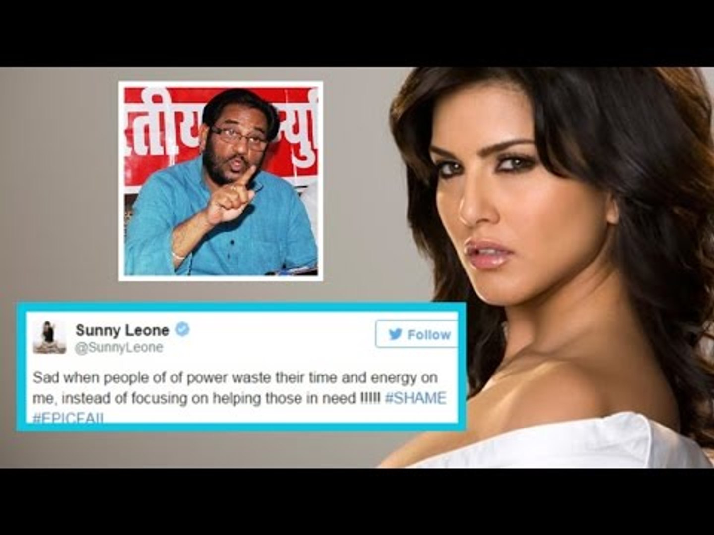 Sunny Leone Responds To Politicians Criticism On Her Condom Ads - video  Dailymotion