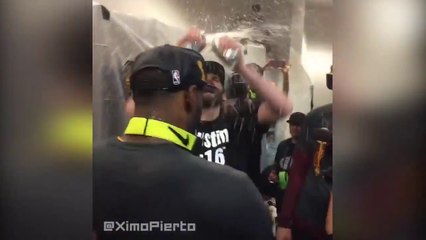 Kevin Love Goes Full Stone Cold Steve Austin After Game 7