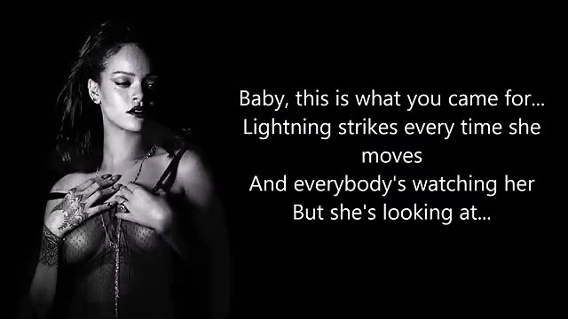Calvin Harris - This Is What You Came For ft. Rihanna - Video lyrics