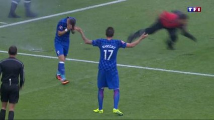 13h TF1 : grosse explosion lors du match Croatie-Rep Tcheque