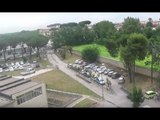 Aversa (CE) - Rimosse le erbacce dall'area verde dell'ospedale (17.06.16)