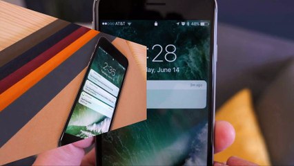 Apple Cell Phone iOS 10’s Overhauled Lock Screen!