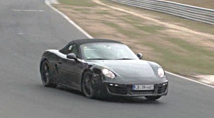 Porsche Boxster spy 2012