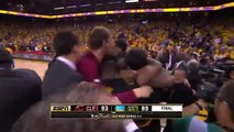 LeBron Collapses and Cries on the Court After Cavs Win NBA Finals
