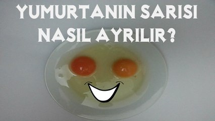 Yumurtanın Sarısını Kolayca Beyazından Ayırma