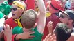 Belgian & Irish Fans Celebrate Together - Euro 2016