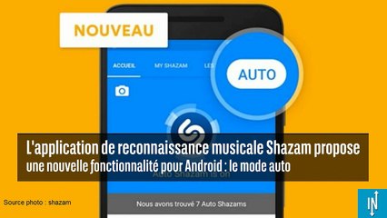 Le mode auto de Shazam permet d'identifier plusieurs chansons à la suite