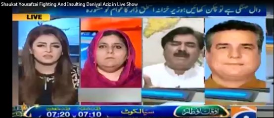 Besharam Ganday Admi Tum Apne Ganday Muh Se Imran Khan Ka Naam Na Lo, Shaukat Yosufzai To Daniyal Aziz