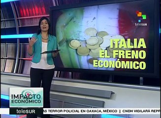 Italia sigue sumida en problemas financieros