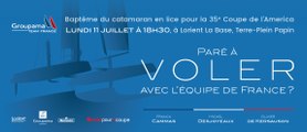 Teaser : baptême du Class AC Test lundi 11 juillet 2016