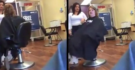 Woman Loses Her Mind Over "Bad" Haircut