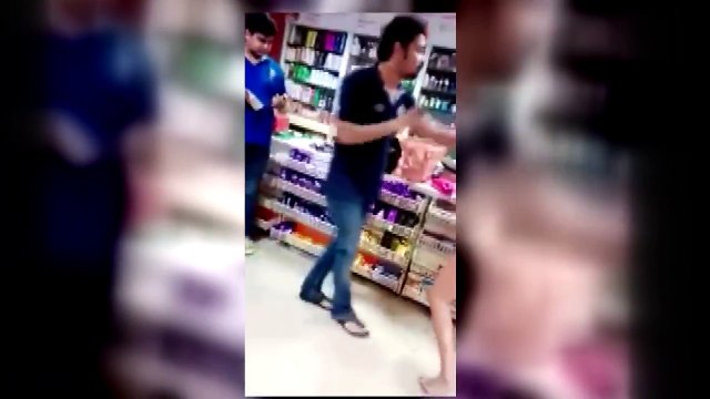 SHOCKING VIDEO Big Boss 5 contestant Pooja Mishra ABUSES and ASSAULTS a Shop Staff