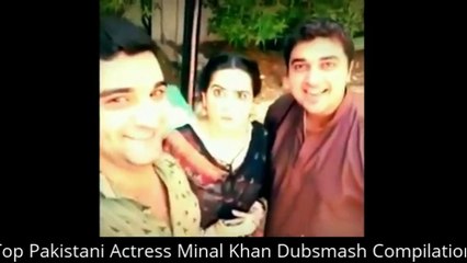 Watch Top Pakistani Actress Minal Khan Dubsmash Compilation