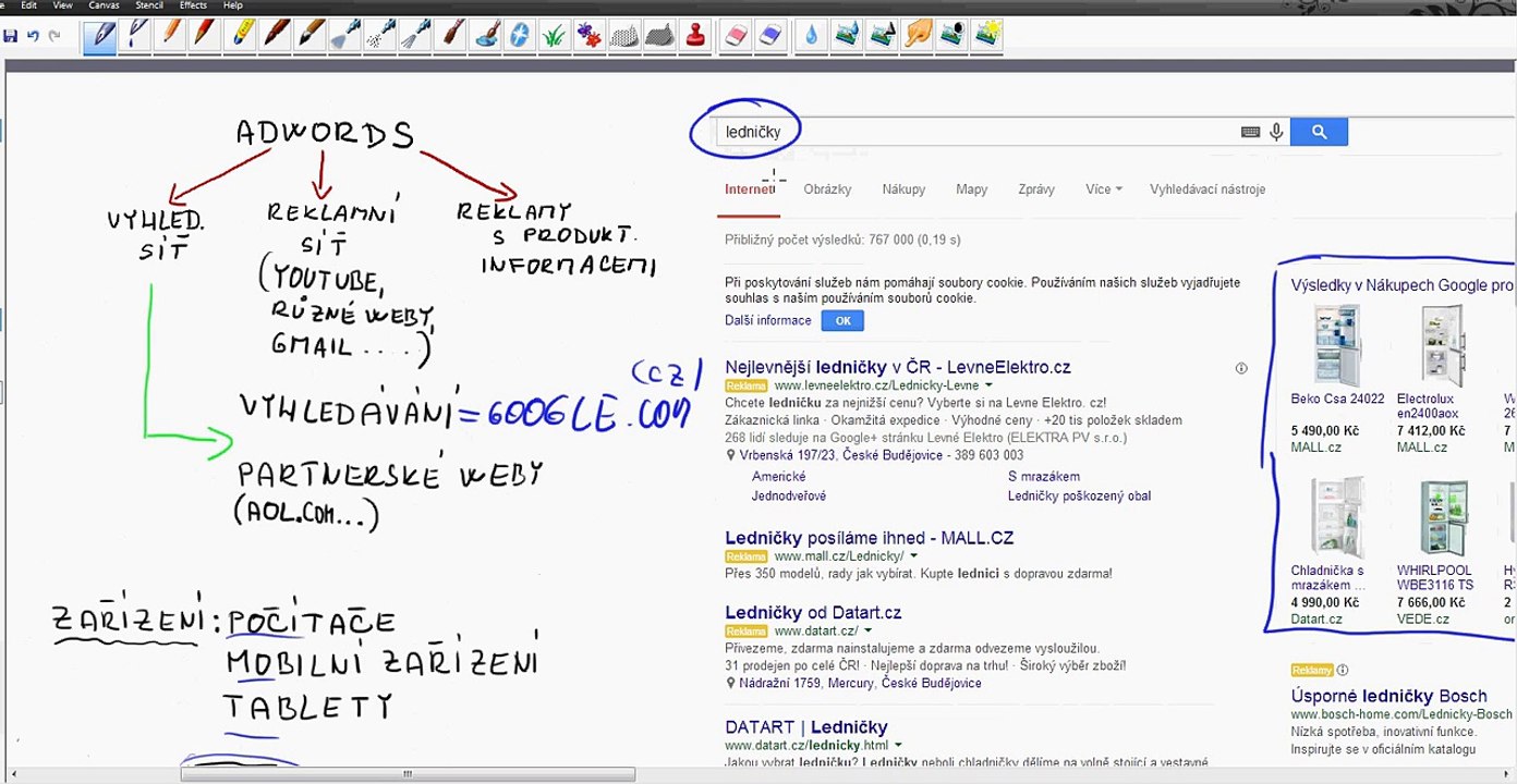 23. Adwords: Nastavení kampaně - 2. část (ekospace.cz)