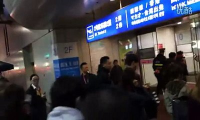 160121 T-ara Beijing airport @ return to Korea