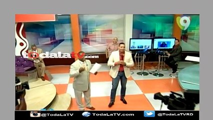 Mira como Aridio Castillo se come el idioma Francés-El Show Del Mediodia-Video