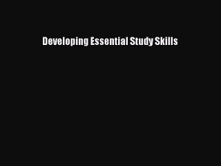 Download Developing Essential Study Skills PDF Free