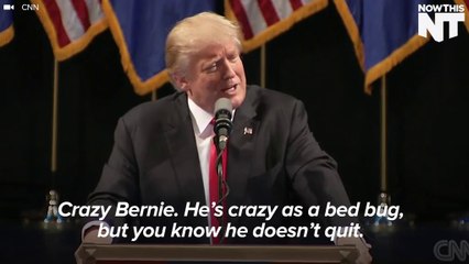 "It’s called the FBI Convention” - Donald Trump on why Sanders hasn’t conceded the nomination